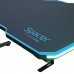 Birou Gaming SPACER SPGD-RGB-140-02, 140x60x73cm, iluminare RGB, blat MDF, cadru otel, mousepad integral, suport casti, suport pahar, negru Birou Gaming SPACER SPGD-RGB-140-02, 140x60x73cm, iluminare RGB, blat MDF, cadru otel, mousepad integral, suport casti, suport pahar, negru