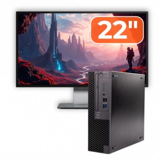 Pachet Calculator Second Hand DELL OptiPlex 3070 SFF, Intel Core i5-9400 2.90-4.10GHz, 16GB DDR4, 256GB SSD + Monitor 22" Pachet Calculator Second Hand DELL OptiPlex 3070 SFF, Intel Core i5-9400 2.90-4.10GHz, 16GB DDR4, 256GB SSD + Monitor 22"