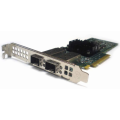 Placa de retea server DELL Broadcom 57414, 2 x 25Gb SFP28, High Profile